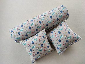 Detský textil - VLNIENKA Detská obliečka na vankúš 40 x 60 CM  na mieru 100% bavlna Mint líštičky - 13287905_