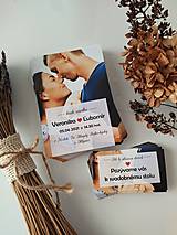Papiernictvo - Svadobné oznámenie s fotografiou - 13287603_
