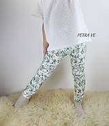 Detské oblečenie - Lúčne kvety - detské legíny - 13293044_