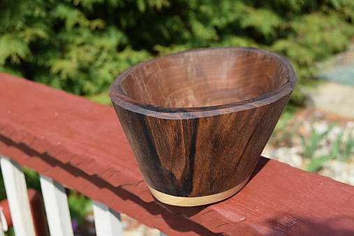 Nádoby - Orechová miska, natur 13 - 13295442_