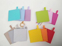 Hračky - Červíček v jabĺčku - quiet book kartička - 13297817_