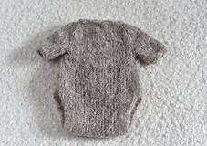 Detské oblečenie - Newborn body s krátkymi rukávmi na fotenie novorodeniatok - 13294812_