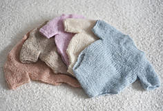 Detské oblečenie - Newborn body s krátkymi rukávmi na fotenie novorodeniatok - 13294864_