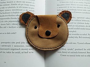 Peňaženky - Mini peňaženka v tvare medveďa - 13295071_