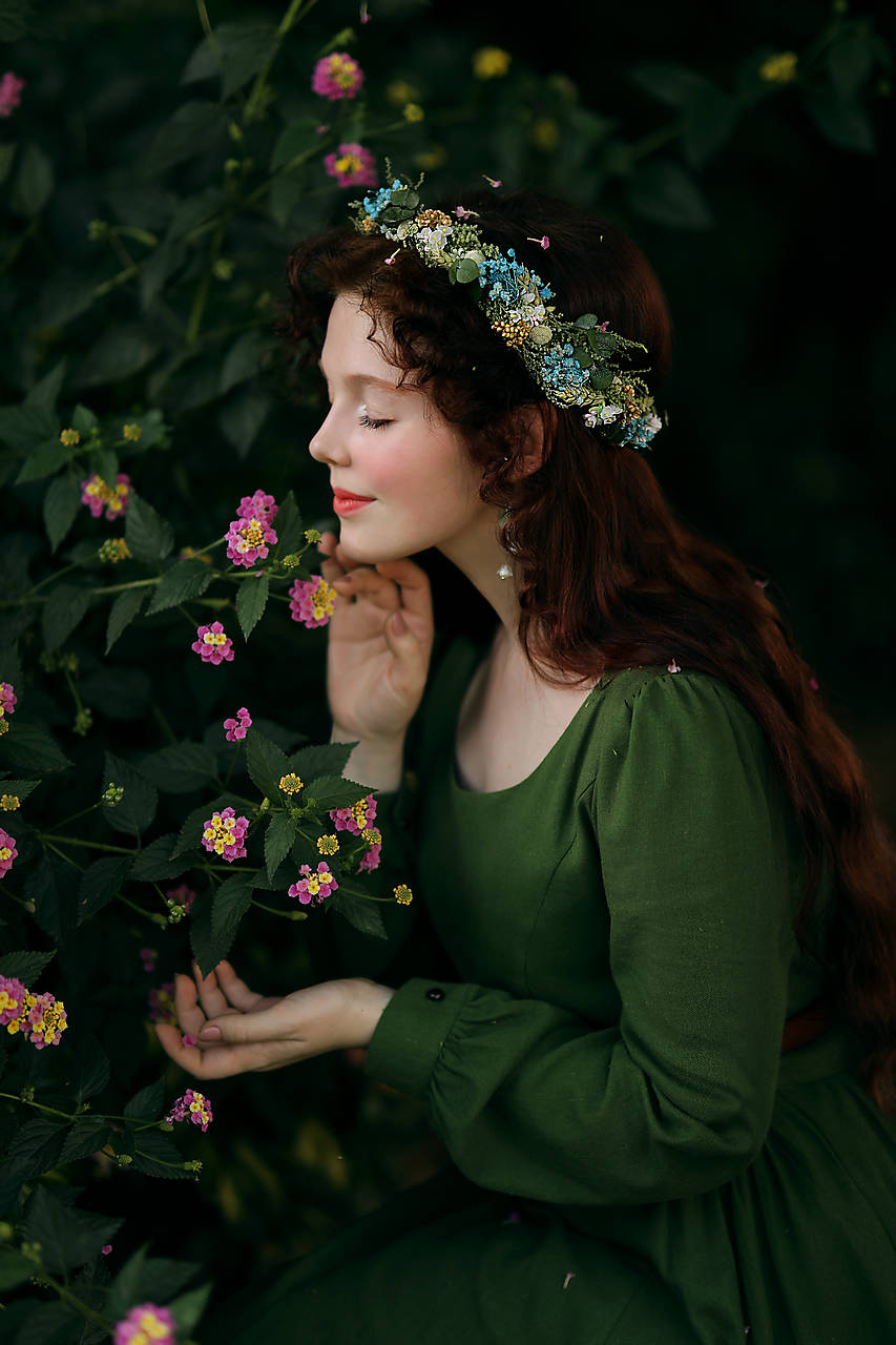 Kvetinový venček "neha v nás" 