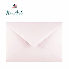 Papier - Obálka ružová metalická C6 - 13309789_