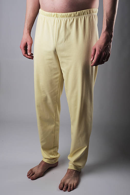  - Žlťásky pánske pyžamové nohavice (L) - 13309091_