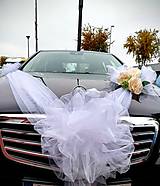Dekorácie - výzdoba svadobného auta - 13310360_