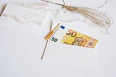 Papiernictvo - Obálka na peniaze - kvety na ružovej - 13310916_