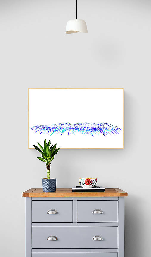 Grafika - Tatry - print - 13311275_