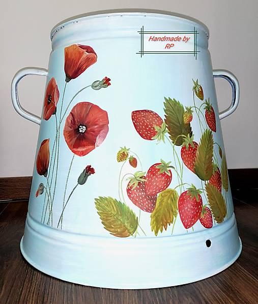 Nádoby - Geletka "Strawberries" - 13311474_