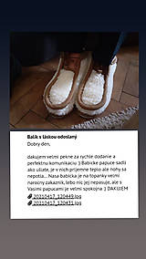 Ponožky, pančuchy, obuv - VLNIENKA barefoot Papuče dámske / pánske /pre deti zo 100 % ovčej vlny Baranček - 13321057_
