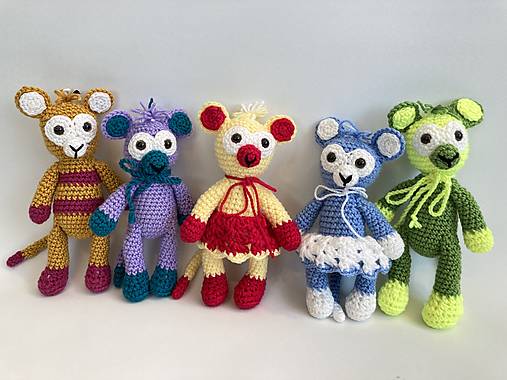 Hračky -  Hačkovaná Hračka - opica :) - 13319307_