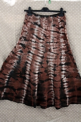 Sukňa. Dlhá bavlnená batikovaná v etno štýle.