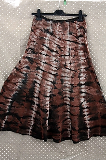 Sukne - Sukňa. Dlhá bavlnená batikovaná v etno štýle. - 13322931_