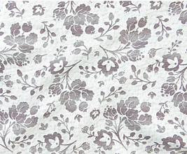 Textil - 100 % predpraný mäkčený ľan kašmírové kvety - 13327623_