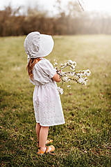 Detské čiapky - čepček Madeira kvety-vintage - 13324658_