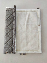 Detský textil - Deka/fusakodeka DANIEL 100% merino Top Super wash ELEGANT 2 v 1 Elephan Grey - 13329949_