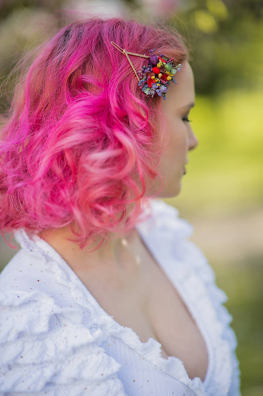 Ozdobná sponka "podoba lásky" 