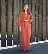 Kimoná - Kimonové maxi šaty - 13335245_