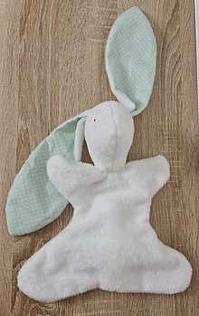 Hračky - Mojkáčik "Bunny"- Mint - 13339376_