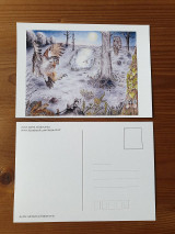 Papiernictvo - Pohľadnice Lesné zvieratá - 13341183_
