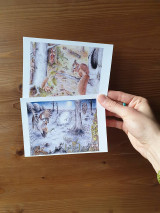 Papiernictvo - Pohľadnice Lesné zvieratá - 13341187_
