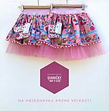 Detské oblečenie - Rozprávková suknička "Jar v lese" rôzne veľkosti - 13342931_
