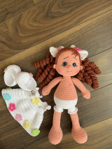 Hračky - bábika - Kvetinka - 13345081_