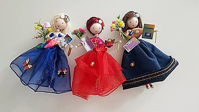 Hračky - Pani učiteľky - darčekové bábiky - 13349234_
