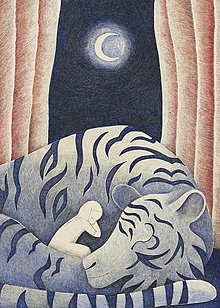 Kresby - Autorský plakát Spící tygr - 13349947_