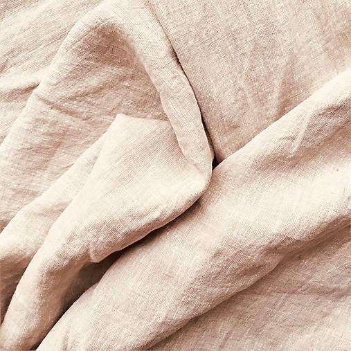 EXTRA ŠIROKÝ 100 % ľan, prírodná, šírka 250 cm