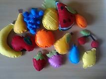 Hračky - ovocie z filcu- pre deti do detskej kuchynky - 13350487_