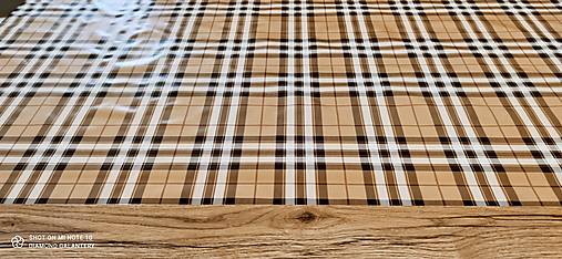 Iný materiál - PVC obrus tenší (Karo) - 13355403_