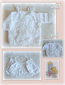 Detské oblečenie - Baby milučké reklíky bábätkám. (Model č.3 veľ.56 - 62) - 13355024_