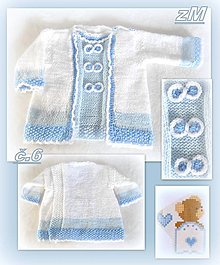 Detské oblečenie - Baby milučké reklíky bábätkám. (Model č.6 veľ.50 - 56) - 13355048_