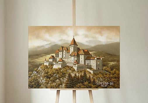 Obrazy - Strečno 16 st. obraz - 13359849_