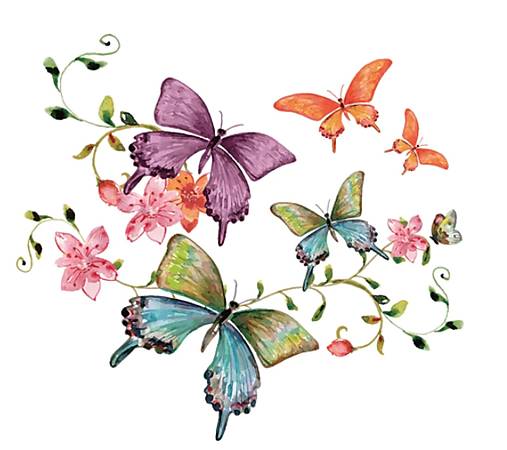  - NZ101 Nažehľovačka motýle 20 x 23 cm - 13356897_