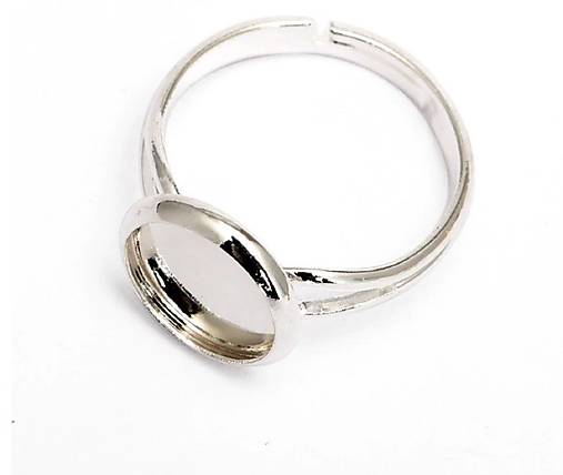 Komponenty - Prsteň lôžko 12 mm, 1 ks - 13357687_