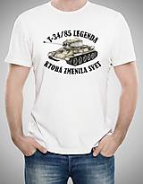 Topy, tričká, tielka - T-34 Legenda - 13360159_