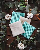 Úžitkový textil - Kozmetický uteráčik veľkosť S (s bambusovým flísom) - 13359702_