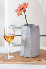 Nádoby - Betónový chladič na víno - CONCRETE WINE COOLER - 13361082_