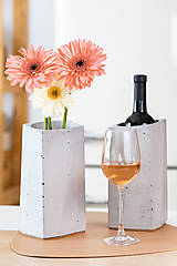 Nádoby - Betónový chladič na víno - CONCRETE WINE COOLER - 13361085_