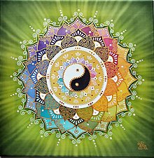 Obrazy - Mandala...Harmónia spojenia a rovnováhy - 13367358_