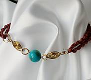 Sady šperkov - Náhrdelník a náramok pre lesnú žienku - 13366895_