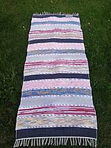 Úžitkový textil - Tkaný koberec 160x70 cm - 13369672_
