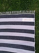 Úžitkový textil - Tkaný koberec 120x65cm - 13369717_