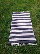Úžitkový textil - Tkaný koberec 120x65cm - 13369718_