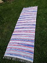 Úžitkový textil - Tkaný koberec 220x70cm - 13369836_