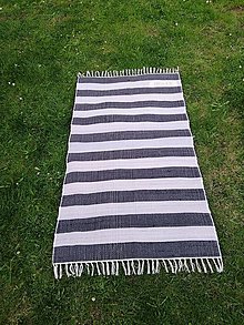 Úžitkový textil - Tkaný koberec 120x65cm  - 13369718_